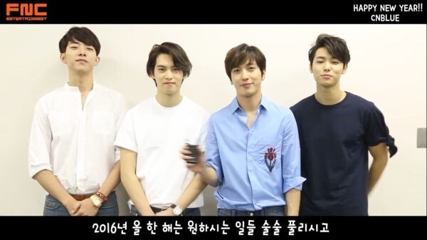 CNBLUE ฟรุ้งฟริ้งอวยพรปีใหม่! ก่อนมาไทยเปิดฉากคอนเสิร์ตแรกรับศักราช 2016 เฟโอห์ฯ จัดให้ตามขอ จองบัตรผ่าน ไทยทิคเก็ตฯ ได้แล้ววันนี้!