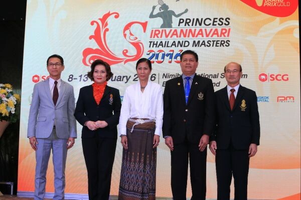 แถลงข่าวการจัดการแข่งขันแบดมินตันนานาชาติ “Princess Sirivannavari Thailand Masters 2016”