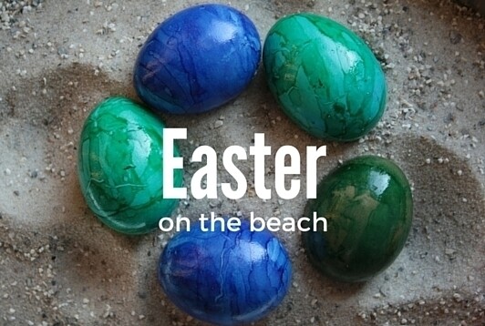 Celebrating and sharing a joyful Easter on the beach!