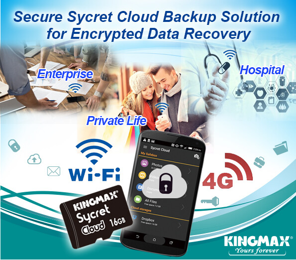 KINGMAX Sycret Cloud สำหรับสมาร์ทโฟน