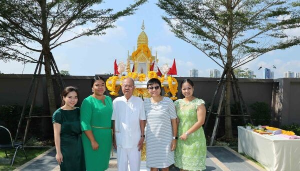 ภาพข่าว: บางกอกแลนด์ ถือฤกษ์งานยามดีตั้งศาลพระภูมิหลังใหม่เพื่อความเป็นสิริมงคล ณ โครงการ ดับเบิ้ล เลค คอนโดมิเนียม อาคาร 2 และ3