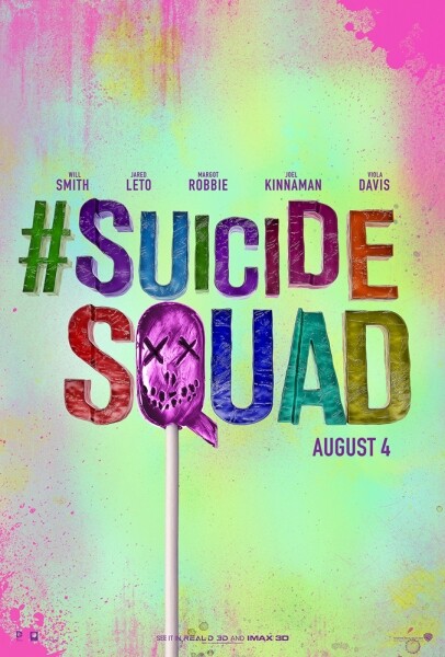 Movie Guide: จัดเต็มสัญลักษณ์ประจำตัวทีมวายร้ายพร้อมโปสเตอร์สุดหวานจาก Suicide Squad