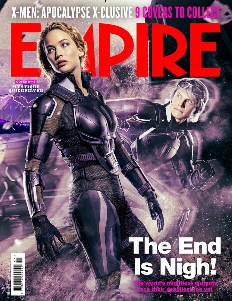 จัดเต็มตัวละคร X-Men: Apocalypse เรียงขึ้น 9 ปกนิตยสาร Empire