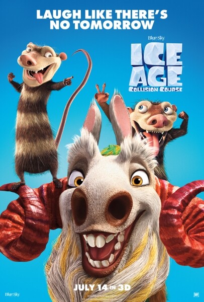 Movie Guide: เรียงหน้าสี่โปสเตอร์คาแร็คเตอร์น่ารักๆจาก Ice Age: Collision Course พร้อมฉาย 14 ก.ค.นี้ในโรงภาพยนตร์