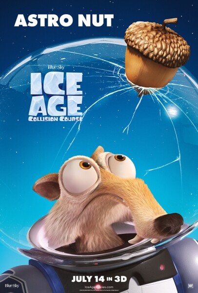 Movie Guide: เรียงหน้าสี่โปสเตอร์คาแร็คเตอร์น่ารักๆจาก Ice Age: Collision Course พร้อมฉาย 14 ก.ค.นี้ในโรงภาพยนตร์