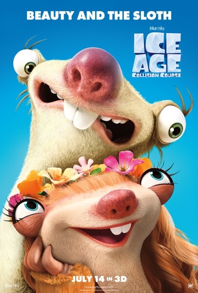 Movie Guide: เรียงหน้าสี่โปสเตอร์คาแร็คเตอร์น่ารักๆจาก Ice Age: Collision Course พร้อมฉาย 14 ก.ค.นี้ในโรงภาพยนตร์