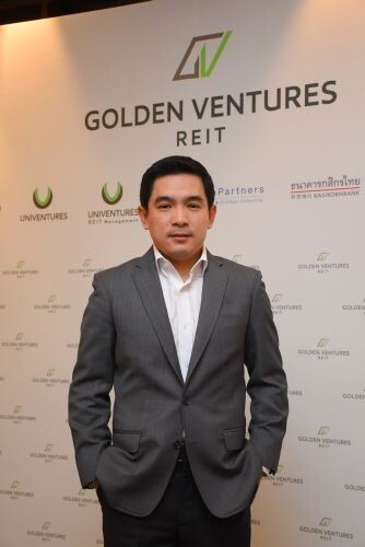 Golden Ventures REIT ปิดจองซื้อ นักลงทุนตอบรับดีเยี่ยม เตรียมเดินหน้าเข้าเทรดในตลาดหลักทรัพย์ฯ คาดว่า 4 เม.ย.นี้