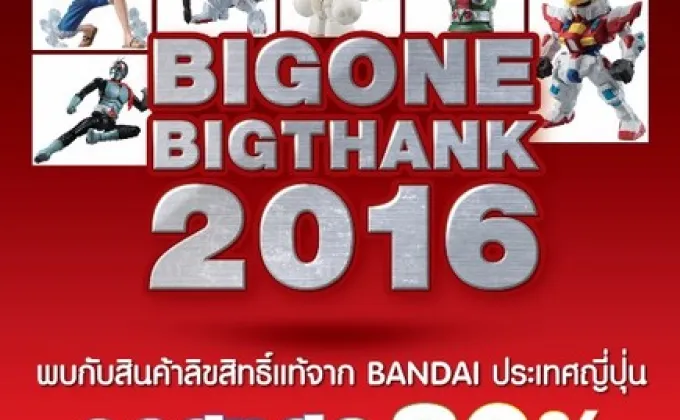 BIG ONE BIG THANK 2016 –