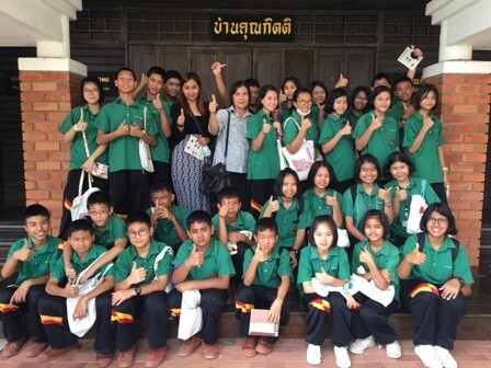 ภาพข่าว: โรงเรียนพนมสารคาม “พนมอดุลวิทยา” เยี่ยมชมศูนย์การเรียนรู้บ้านคุณกิตติ