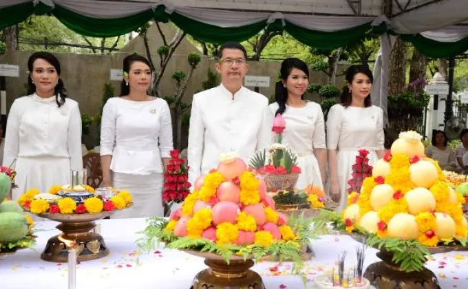 กระทรวงเกษตรและสหกรณ์ จัดพิธีบวงสรวงบูรพกษัตริย์