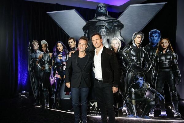 ไมเคิล ฟาสเบนเดอร์ ร่วมงาน X-Men: Apocalypse ที่ ซิดนีย์