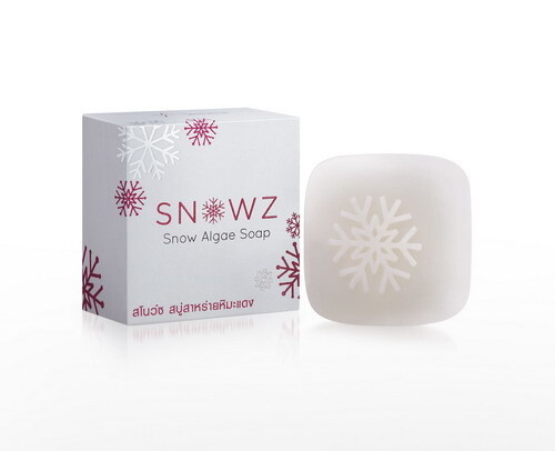 สโนว์ซ สโนว์ แอลจี้ โซป (SNOWZ Snow Algae Soap) เหนือกว่าด้วยฟองวิปครีม แลดูขาวกระจ่างใสเพียงแรกสัมผัส