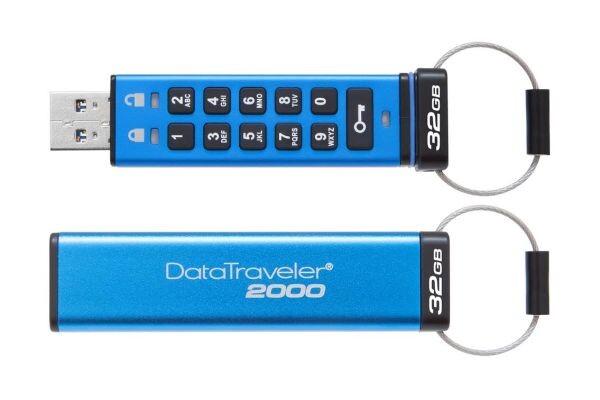 “Kingston Data Traveler 2000” แฟลชไดรฟ์ประสิทธิภาพสูง สำหรับข้อมูล ลับสุดยอด