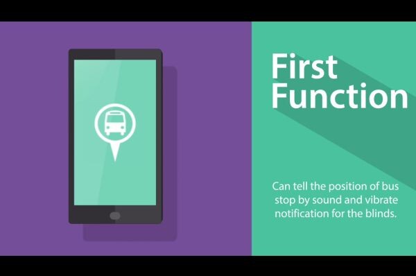 มีเดีย มจธ. เสนอไอเดียเจ๋งพัฒนาแอพพลิเคชั่นเพื่อการเดินทางของคนพิการทางสายตา ทำให้การใช้บริการขนส่งสาธารณะเป็นเรื่องง่าย ลบขีดจำกัดการออกมาใช้ชีวิตภายนอกของคนพิการ