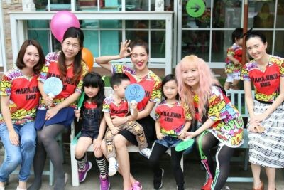 กุ้ง-ศรุดา จับมือ แพนเค้ก-เขมนิจ สานสัมพันธ์ในครอบครัว ผ่านกิจกรรม Harajuku kids First Outing with Pancake