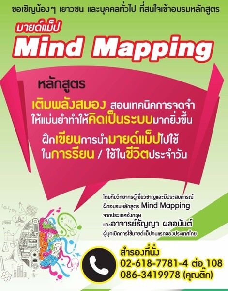 Mind Mapping พัฒนาระบบสมอง