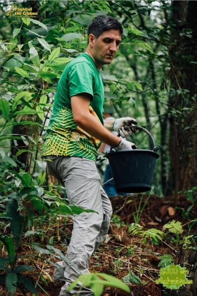 6,000 กล้าเพื่อป่าแม่กำปอง Flight of the Gibbon สานต่อโครงการปลูกป่า ปี 2559