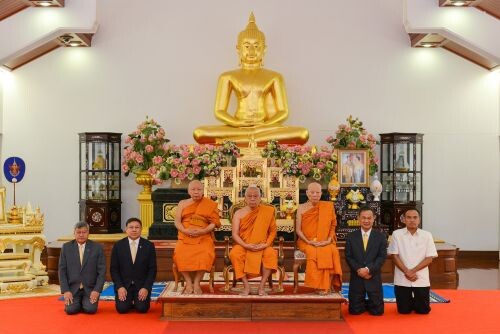 สำนักงานทรัพย์สินส่วนพระมหากษัตริย์ และภาคี จัดพิธีเปิดและอบรมเทศนาธรรม “สามเณรธรรมาสน์ทอง” ปี ๒๕๕๙ ระยะที่ ๒