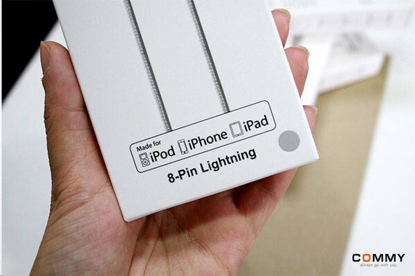 Commy Data Cable MFI คุณภาพดี รอรับการอัพเดตของ IOS