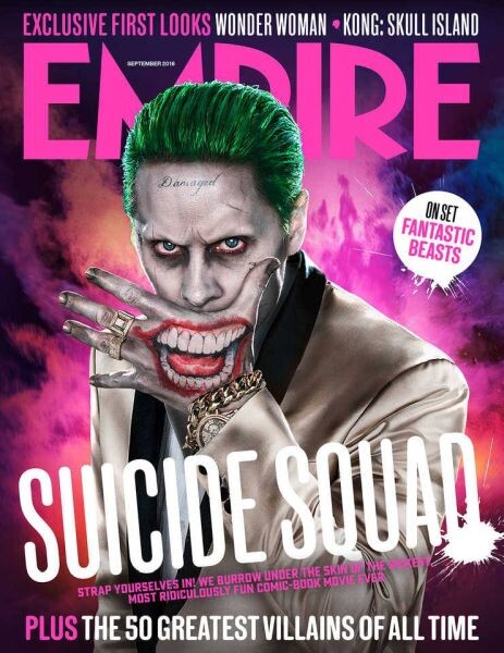 Movie Guide: เหล่าตัวละคร Suicide Squad ขึ้นปกนิตยสาร Empire 4 สิงหาคมนี้พร้อมพลีชีพในโรงภาพยนตร์