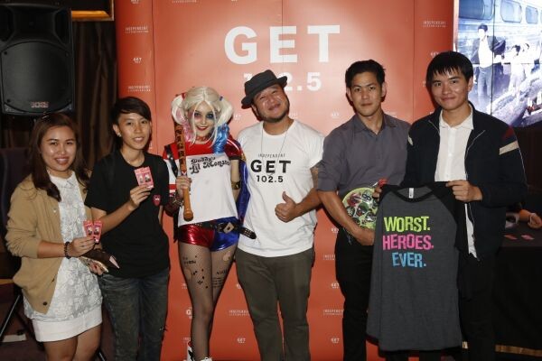 'ดีเจ. เคนศวิษฐ์’พาแฟนๆ 'GET102.5’ ชมภาพยนตร์ 'SUICIDE SQUAD ทีมพลีชีพ มหาวายร้าย’