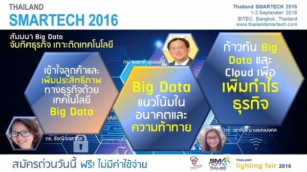 สัมมนา Big Data เพื่อธุรกิจยุคดิจิตอล