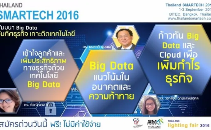 สัมมนา Big Data เพื่อธุรกิจยุคดิจิตอล