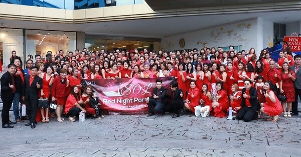 SOL จัดกิจกรรมเชื่อมความสัมพันธ์ “SOL RED NIGHT PARTY”