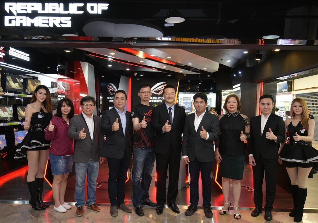 ภาพข่าว: เอซุส ควง เจ.ไอ.บี. เปิด ROG Shop แห่งแรกในประเทศไทย