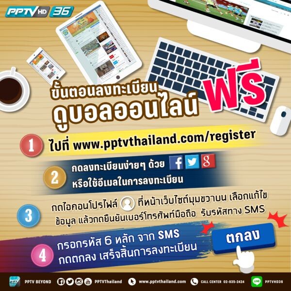 จัดเต็ม! ก.ย. นี้ PPTV ยิงสดฟุตบอล 4 ลีก รวม 6 รายการใหญ่