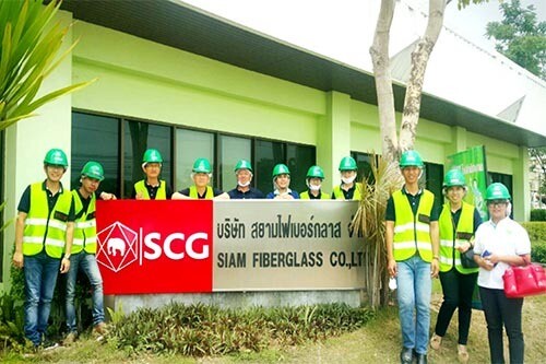 ภาพข่าว: สยามไฟเบอร์กลาส เปิดโรงงานผลิตฉนวนคุณภาพรางวัลคาร์บอนฟรุตพรินต์ ต้อนรับสถาปนิกและวิศวกรจากซีอีเอส