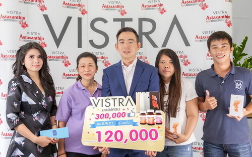 ภาพข่าว: พิรุณโรจน์ ไกรสุรพงศ์CEO วิสทร้ามอบของรางวัล ร่วมฉลองครบ 300,000 Likes