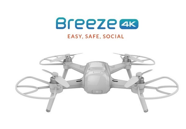 เอ็นเทค แอสโซซิเอทเปิดตัวโดรนรุ่นใหม่ Breeze 4K : EASY, SAFE, SOCIAL