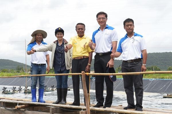 กรมประมงหนุนประชารัฐกลุ่มสัตว์น้ำ ชูซีพีเอฟต้นแบบความสำเร็จถ่ายทอดเทคโนโลยีเลี้ยงกุ้งแก่เกษตรกร