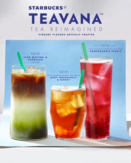 สตาร์บัคส์ ทีวาน่า (Starbucks Teavana) ฉีกประสบการณ์สุดสนุก ปลุกเร้าจินตนาการการดื่มด่ำชาแบบไร้ขีดจำกัด