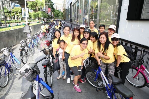 กลุ่มเซ็นทรัล และศูนย์การค้าเซ็นทรัล เอ็มบาสซี  จัดกิจกรรม "Central Bangkok Car Free Day 2016” รณรงค์การใช้จักรยาน ลดการใช้พลังงาน เพื่อสิ่งแวดล้อมที่ดีทั่วกรุง