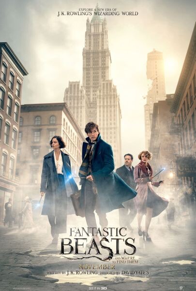 Movie Guide: เตรียมเข้าสู่โลกแห่งเวทมนตร์อีกครั้งในโปสเตอร์และตัวอย่างล่าสุด Fantastic Beasts and Where to Find Them 17 พฤศจิกายนนี้ในโรงภาพยนตร์