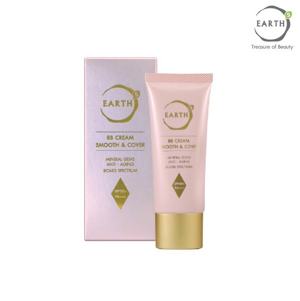 EARTHs - Treasure of BEAUTY ขอแนะนำผลิตภัณฑ์ใหม่ BB Cream Smooth & Cover SPF50+ PA+++ หนึ่งในไอเทมใหม่ ที่สาวๆควรมีติดกระเป๋า