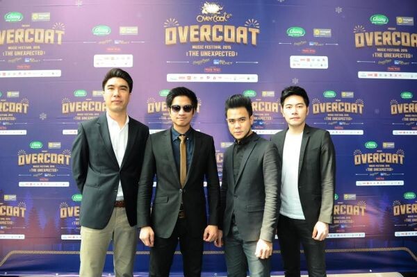 เตรียมอุ่นเครื่อง ละลายความหนาว ในงานแถลงข่าว.. Chang Music Connection presents 'OVERCOAT MUSIC FESTIVAL 2016 Welcome to the ๗th’