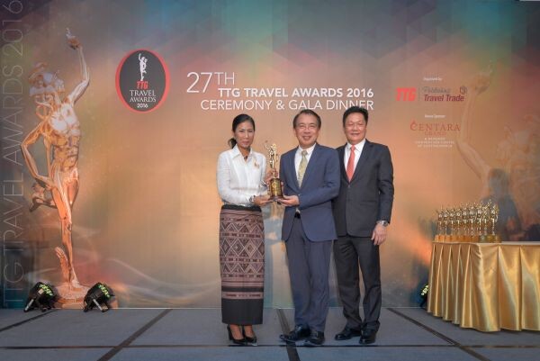 ภาพข่าว: ประเทศไทย คว้ารางวัล TTG Travel Awards 2016  โชว์ศักยภาพอุตสาหกรรมไมซ์ไทยบนเวทีระดับภูมิภาค