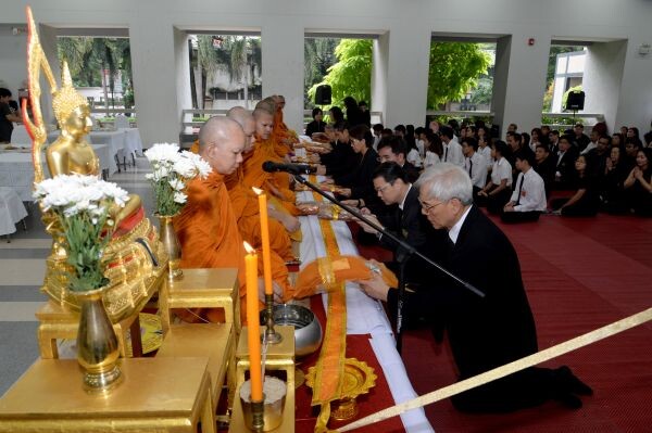 ภาพข่าว: มจธ.จัดพิธีบำเพ็ญกุศลสัตตมวาร ถวายเป็นพระราชกุศลแด่ “ในหลวง ร.๙”