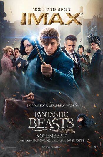 โปสเตอร์ Fantastic Beasts and Where to Find Them มาใหม่ฉบับ IMAX พร้อมเข้าฉาย 17 พฤศจิกายนนี้ในโรงภาพยนตร์