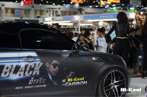 ฟิล์มโทนดำ Hi-Kool Black Carbon ฟิล์มยอดนิยมตัวจริง!!