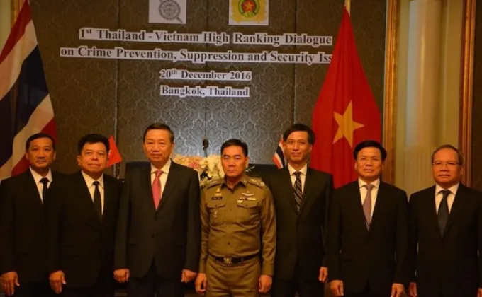 ภาพข่าว: งานแถลงข่าว การประชุมร่วมระหว่างสำนักงานตำรวจแห่งชาติและกระทรวงความมั่นคงสาธารณะแห่งเวียดนาม