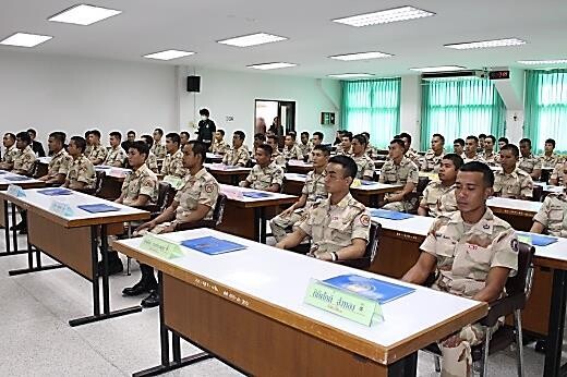 ปภ. โดย ศูนย์ ปภ.เขต 1 ปทุมธานี ปิดอบรมหลักสูตรสมาชิกกองอาสารักษาดินแดนกู้ภัย รุ่นที่ 4