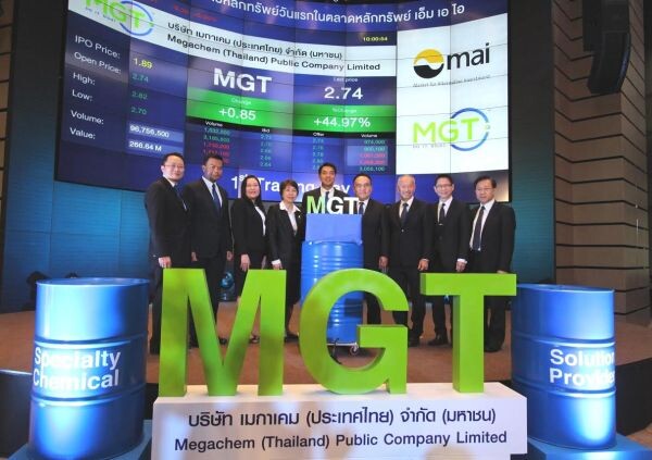 ภาพข่าว: MGT เริ่มซื้อขายในตลาดหลักทรัพย์ เอ็ม เอ ไอ วันแรก