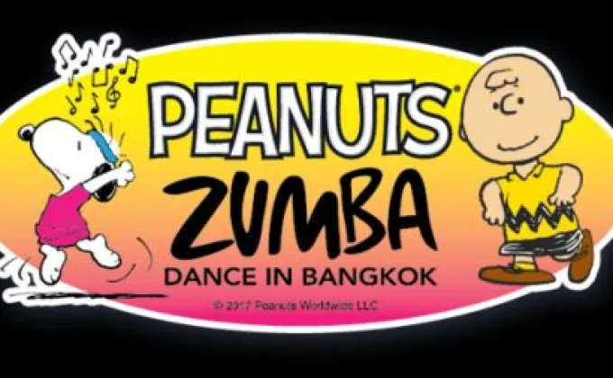 Peanuts Zumba Dance in Bangkok