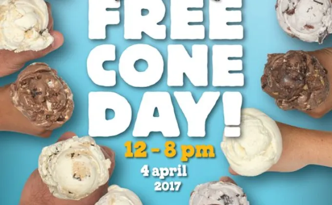 เบน แอนด์ เจอร์รีส จัด Free Cone