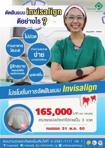 สวยแบบใสด้วยการจัดฟัน Invisalign