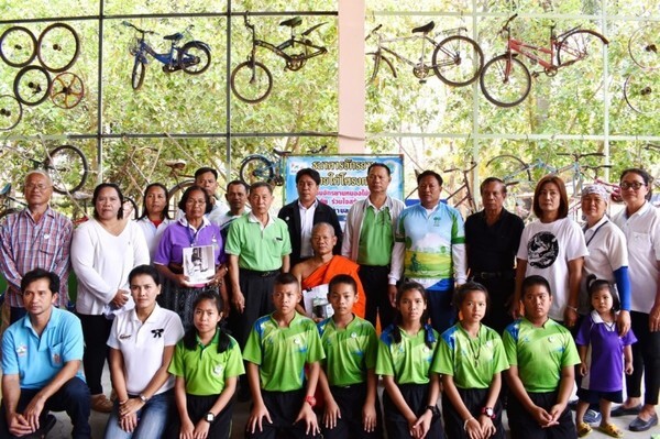 ภาพข่าว: โครงการชุมชนจักรยานเพื่อสุขภาวะปี 2 ลงพื้นที่ชุมชนต้นแบบ บ้านหนองไม้แก่น จ.กาญจนบุรี